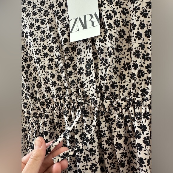 Zara Girls dress with flower print - Picture 6 of 6